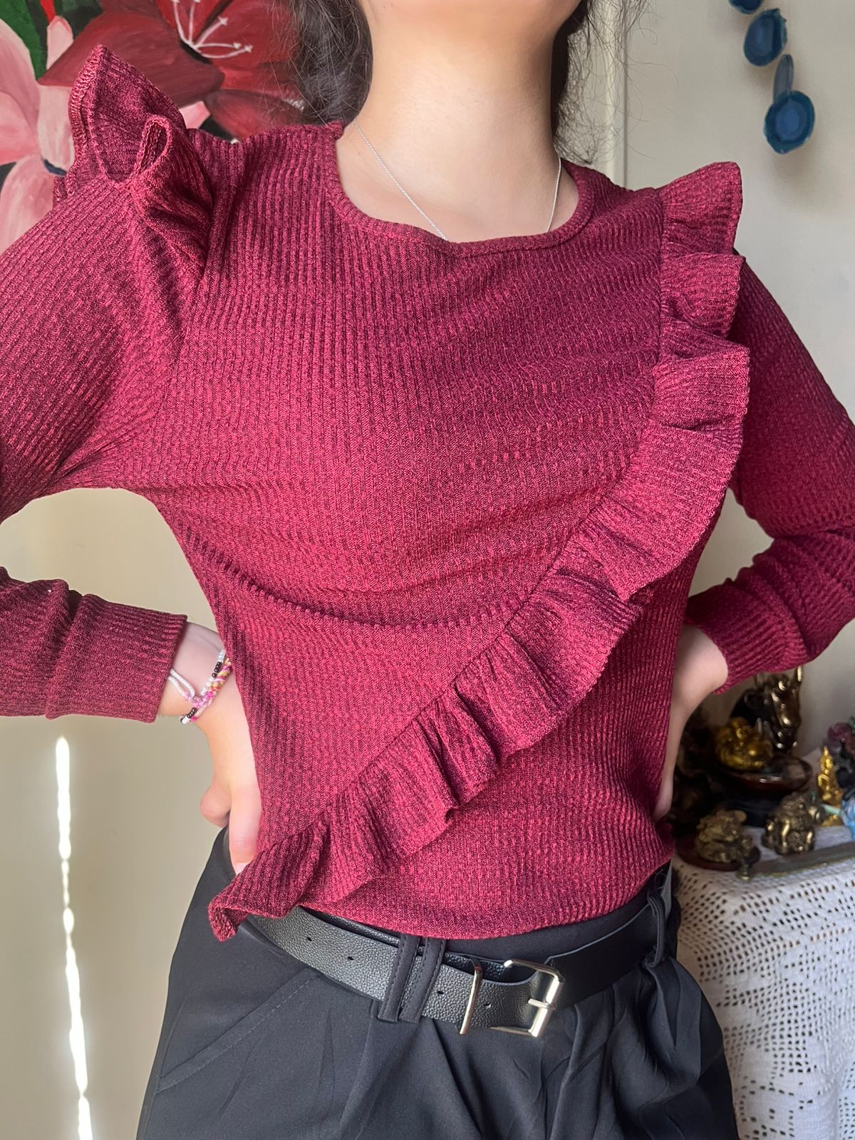 sweater Sofia granate